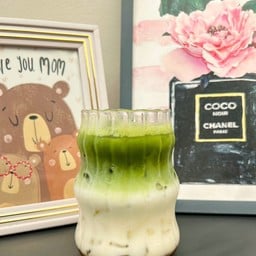 มัทฉะลาเต้ เย็น