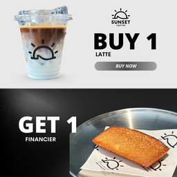 Latte & Financier