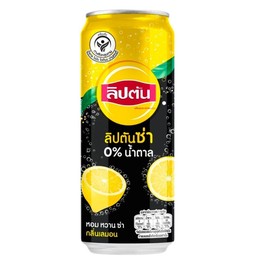 LIPTON LEMON ZERO SUGAR 325ML ลิปตัน เลมอน ซีโร่ ชูการ์ 325 มล.