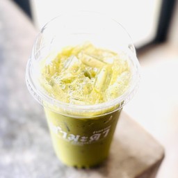 ชาเขียวนมสด-Green tea milk