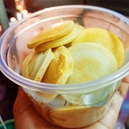 แพนเค้ก ฉ่ำเนย ท้องปปิ้งนมข้น