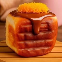 ปังปิ้งไส้ชอคโกเเลต+ฝอยทอง