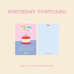 This is your birthday Postcard