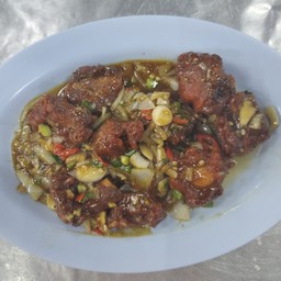 ซี่โครงหมูผัดพริกไทยดำ