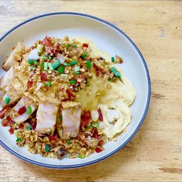 ข้าวไข่ข้นพริกเกลือ