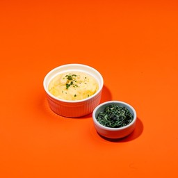 มินิมันบด ผักโขมชีส