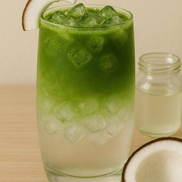 มัทฉะ น้ำมะพร้าว