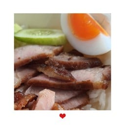 ข้าวสันคอหมูย่าง น้ำจิ้มแจ่ว