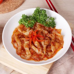 ยำแมงกะพรุนน้ำมันงา