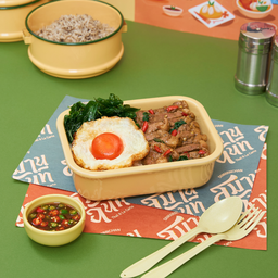 กะเพราเนื้อพิคานย่า