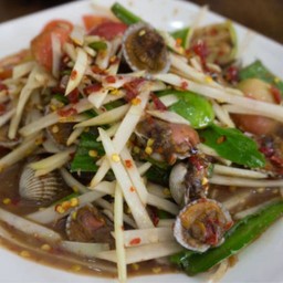 ตำหอยแครง