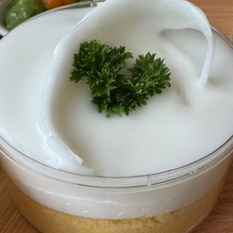 เลเยอร์เค้กกะทิมะพร้าวอ่อน