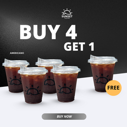 Set Americano buy 4 get 1 free
