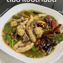 ต้มยำพุงไข่ปลาช่อน