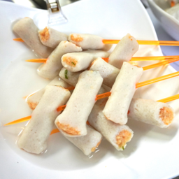 Fish Roll With Salted Egg