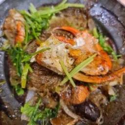 ปูก้อนอบวุ้นเส้น