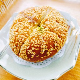 ซาลาเปาทอด ไส้ถั่วแดง