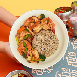 กุ้งนํ้ามันหอย