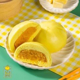 ซาลาเปาไส้ครีมคัสตาร์ด-แป้งข้าวโพด - ราชา ซาลาเปา