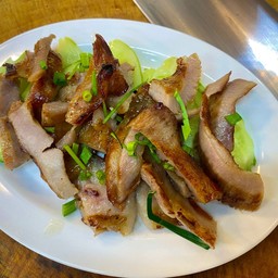 คอหมูย่าง(คอแท้ มันเยอะ)