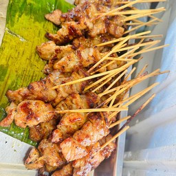 หมูปิ้งชุดจัมโบ้ แถมฟรี1ไม้