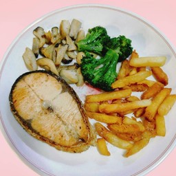 แซลมอนสเต็ก