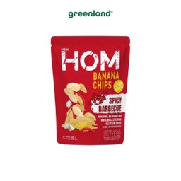 HOM กล้วยหอมทอดคัดพิเศษ รสสไปซี่บาร์บีคิว