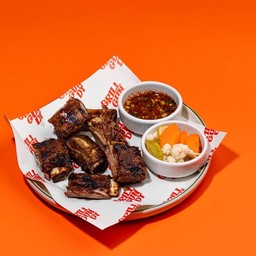 ซี่โครงหมูย่างเตาถ่าน