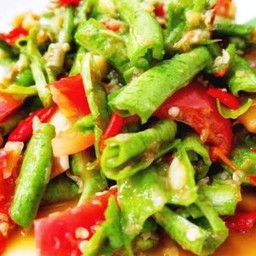 ตำถั่วฝักยาว