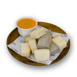 ขยมปัง+สังขยาชาไทย