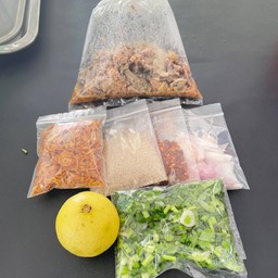 ลาบเป็ด แยกเครื่อง