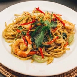 สปาเก็ตตี้ต้มยำทะเล