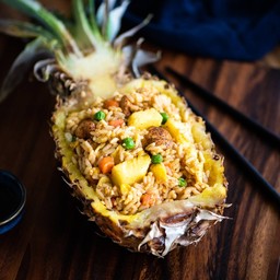 Fried Rice Pineapple Chicken