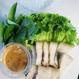 เมี่ยงหมูสามชั้นล้วน