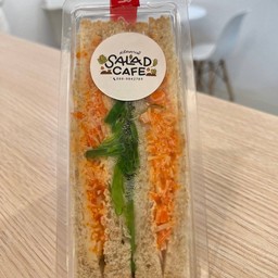 แซนวิช ปูอัดไข่กุ้ง ยำส่หร่าย