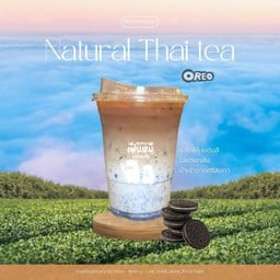 ชาไทย(ไม่มีสี)นมสดโอริโอ้