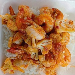 ผัดพริกเผาราดข้าว