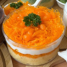 เลเยอร์เค้กฝอยทอง