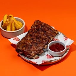 BBQ Pork ribs (Half rack)4-5ribs