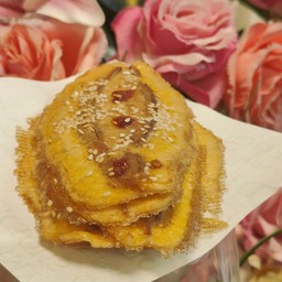 กล้วยหนึบแผ่น สตอร์เบอรี่-งา