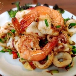 ข้าวทะเลคั่วพริกเกลือ