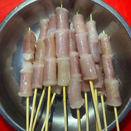 หมึกกรอบ หนวดใหญ่ หั่นชิ้น