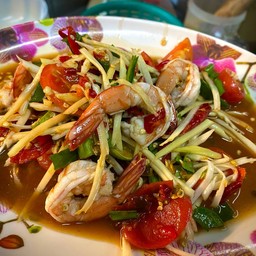 ตำกุ้งสุก