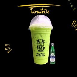 นมเขียว(ครีมโซดา)