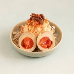 สลัดมันฝรั่งไข่ต้มปรุงรสใส่แอนโชวี่