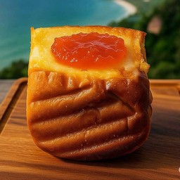 ปังปิ้งไส้ฟิลลิ่งเเยมส้มนมข้น Best Food