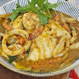 ข้าวไข้ข้นต้มยำ