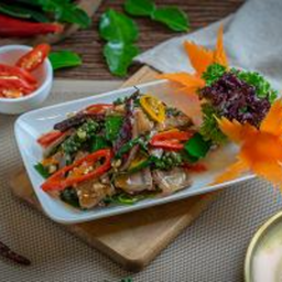 76. ผัดเนื้อตุ๋นคลุกฝุ่น