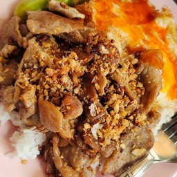 หมูทอดกระเทียม