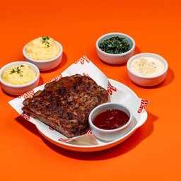 Combo BBQ Porkribs(half) กับมินิมันบดละมุนลิ้น